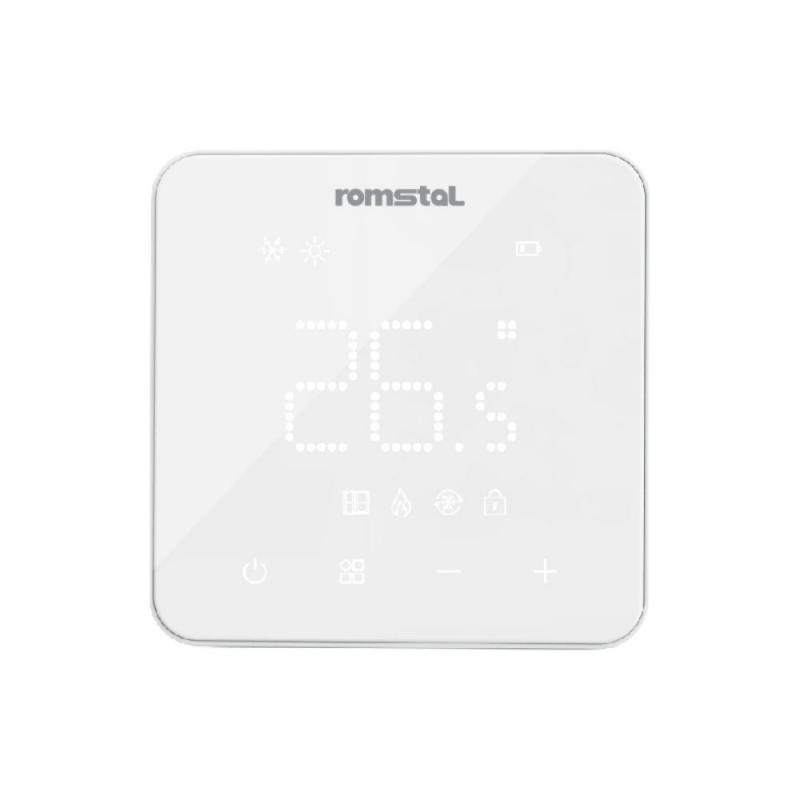 Цифровий дротовий термостат Romstal EcoHeat 300, настінний